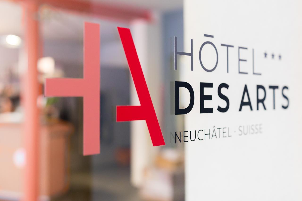 Hotel Des Arts Neuchâtel Exteriör bild