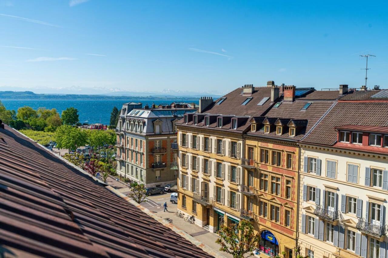Hotel Des Arts Neuchâtel Exteriör bild